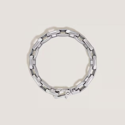 Montblanc bracciale Catena Ottagonale acciaio 134475