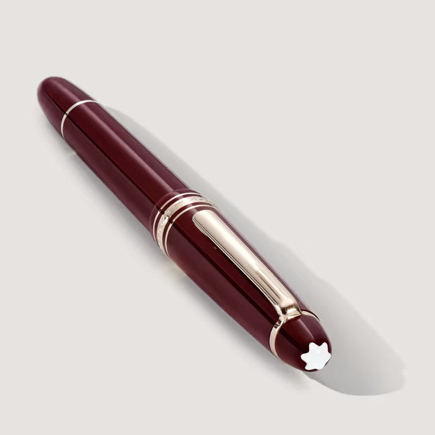 Montblanc stilografica Meisterstück bordeaux classique punta M 133014