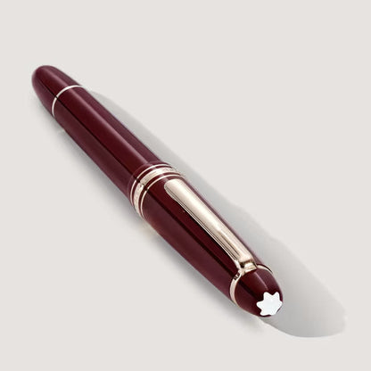 Montblanc stilografica Meisterstück bordeaux classique punta M 133014