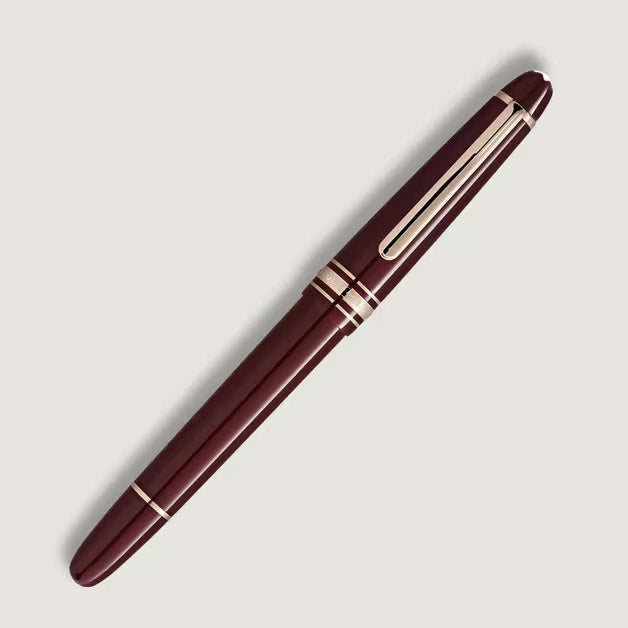 Montblanc stilografica Meisterstück bordeaux classique punta M 133014
