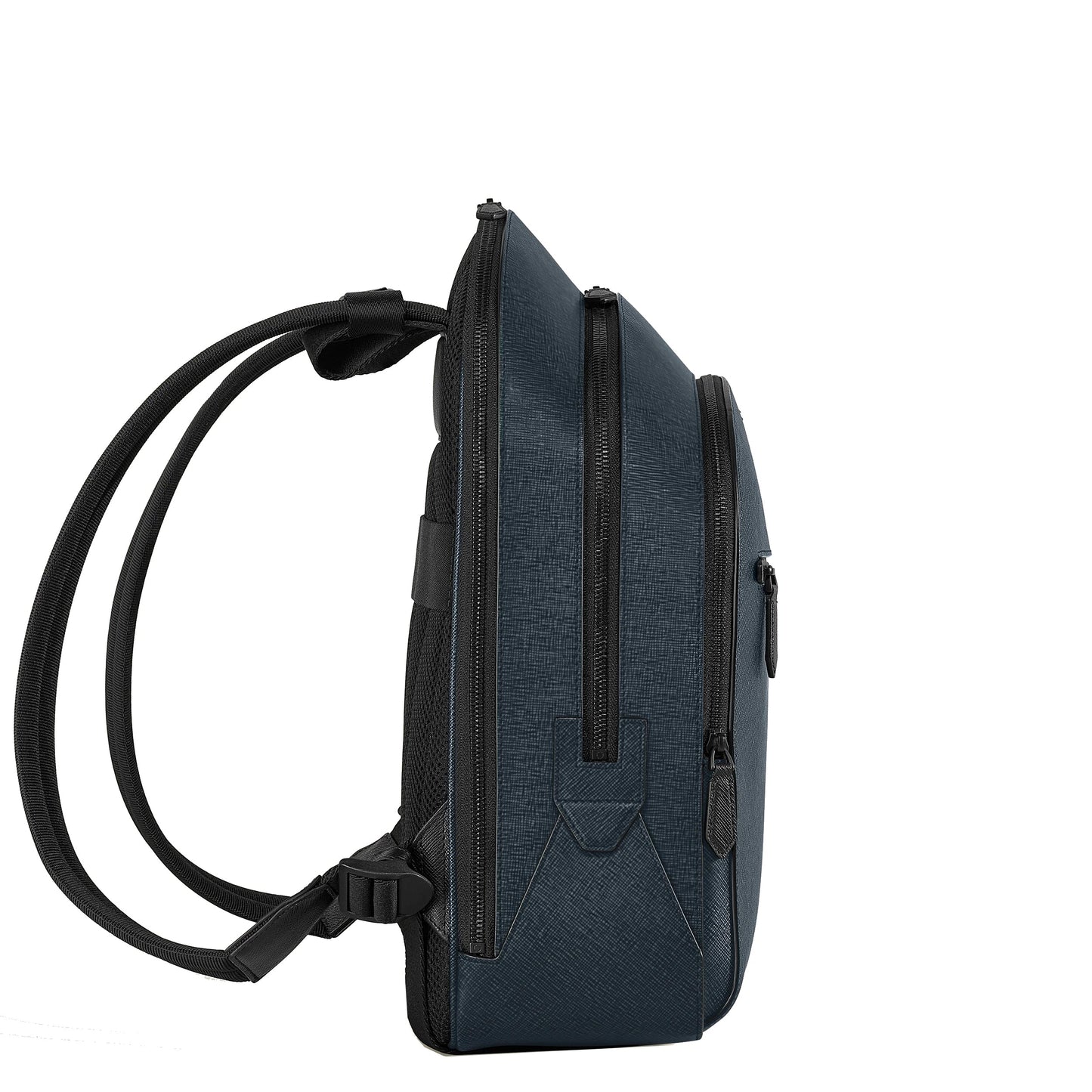 Montblanc zaino medio con 3 scomparti Sartorial tweed blu 220335