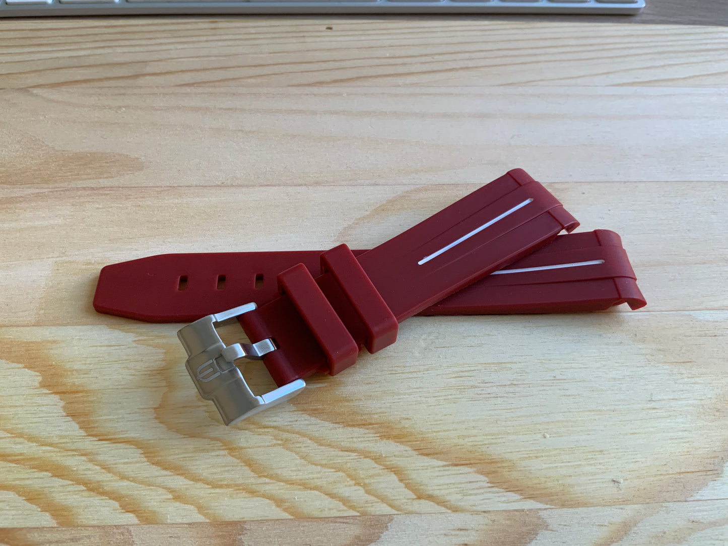 Cinturini silicone avvolgenti LUXY da 20mm (esempio per Omega x Swatch)