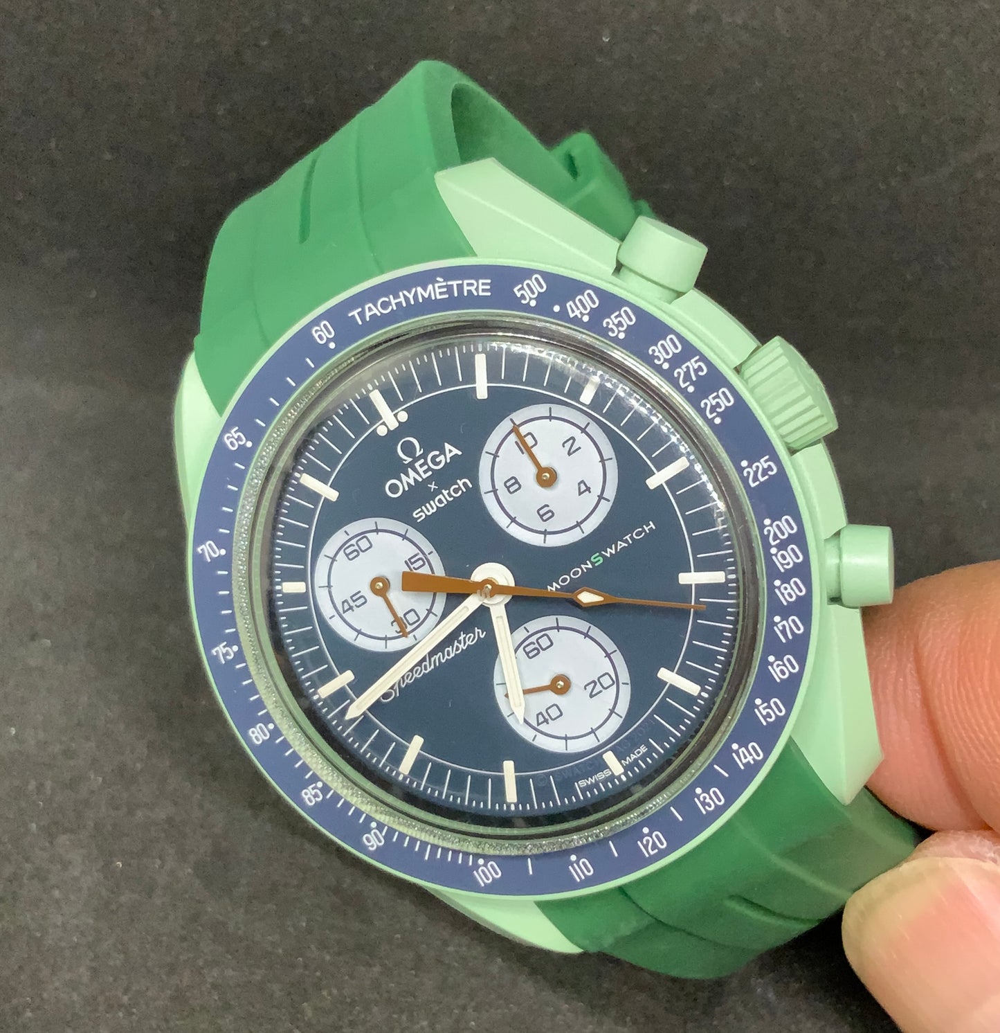 Cinturini silicone avvolgenti LUXY da 20mm (esempio per Omega x Swatch)