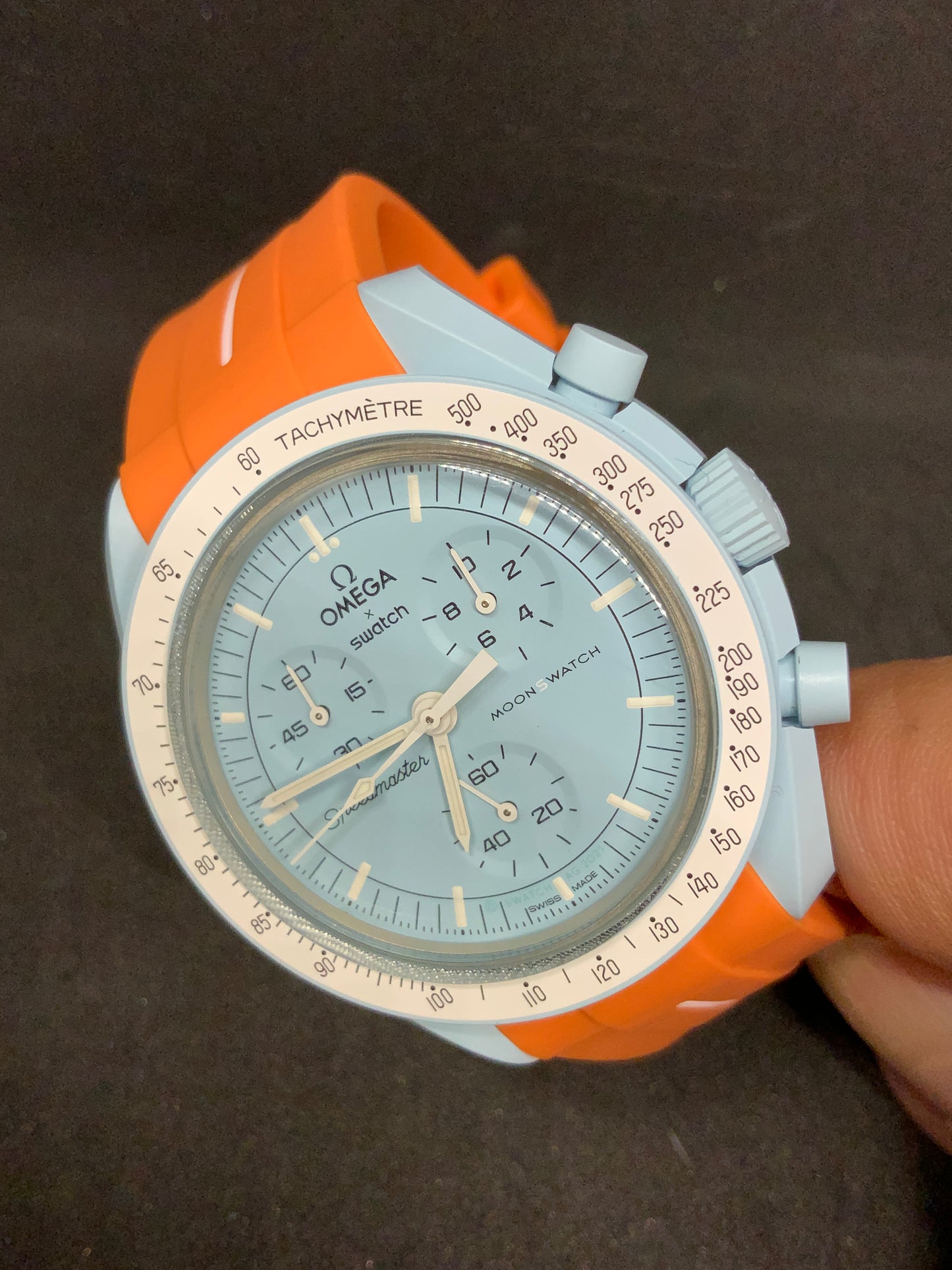 Cinturini silicone avvolgenti LUXY da 20mm (esempio per Omega x Swatch)