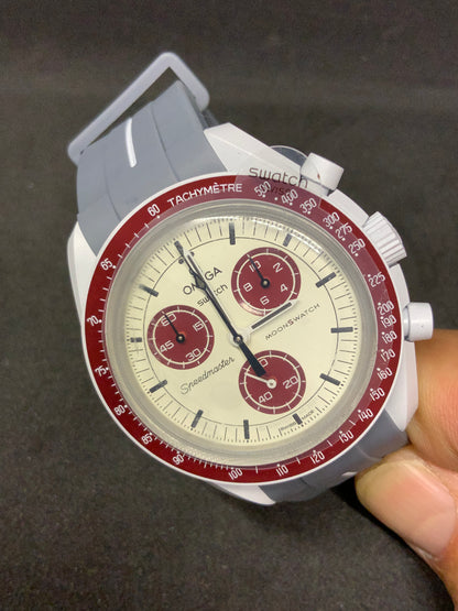 Cinturini silicone avvolgenti LUXY da 20mm (esempio per Omega x Swatch)