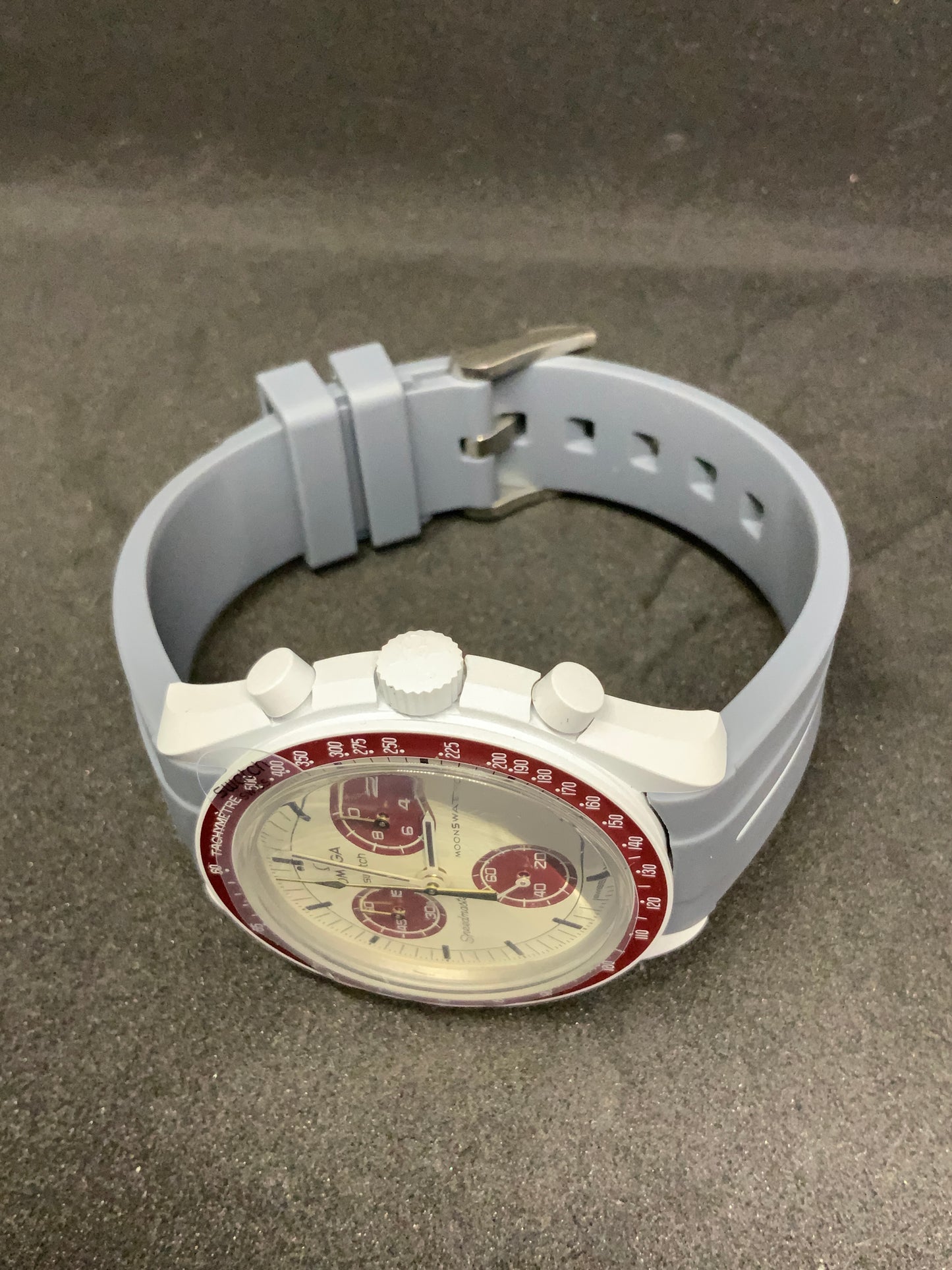 Cinturini silicone avvolgenti LUXY da 20mm (esempio per Omega x Swatch)