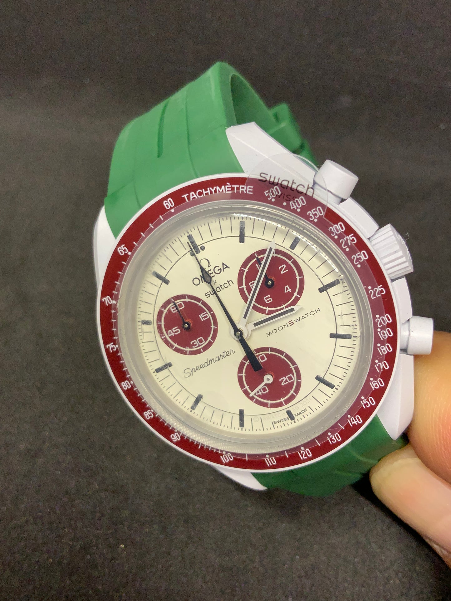 Cinturini silicone avvolgenti LUXY da 20mm (esempio per Omega x Swatch)