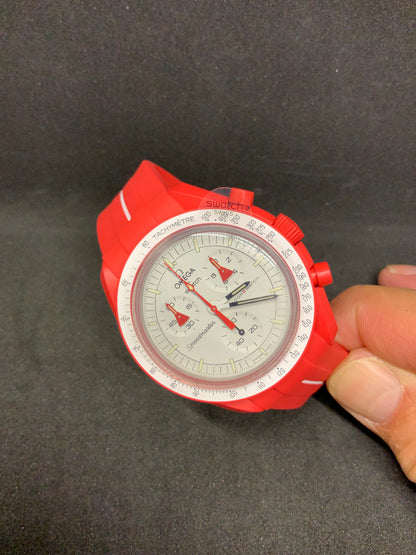Cinturini silicone avvolgenti LUXY da 20mm (esempio per Omega x Swatch)