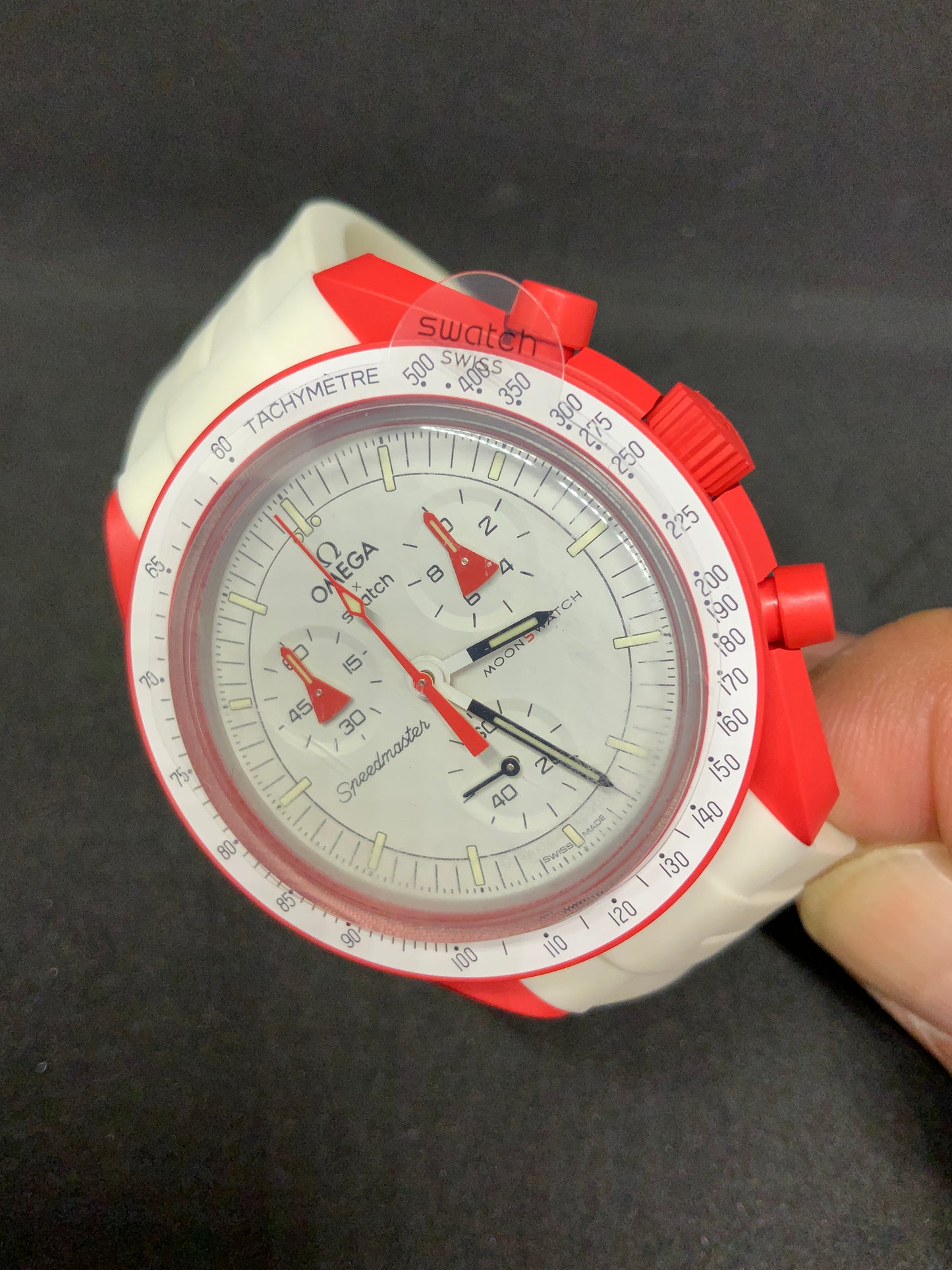 Cinturini silicone avvolgenti LUXY da 20mm (esempio per Omega x Swatch)