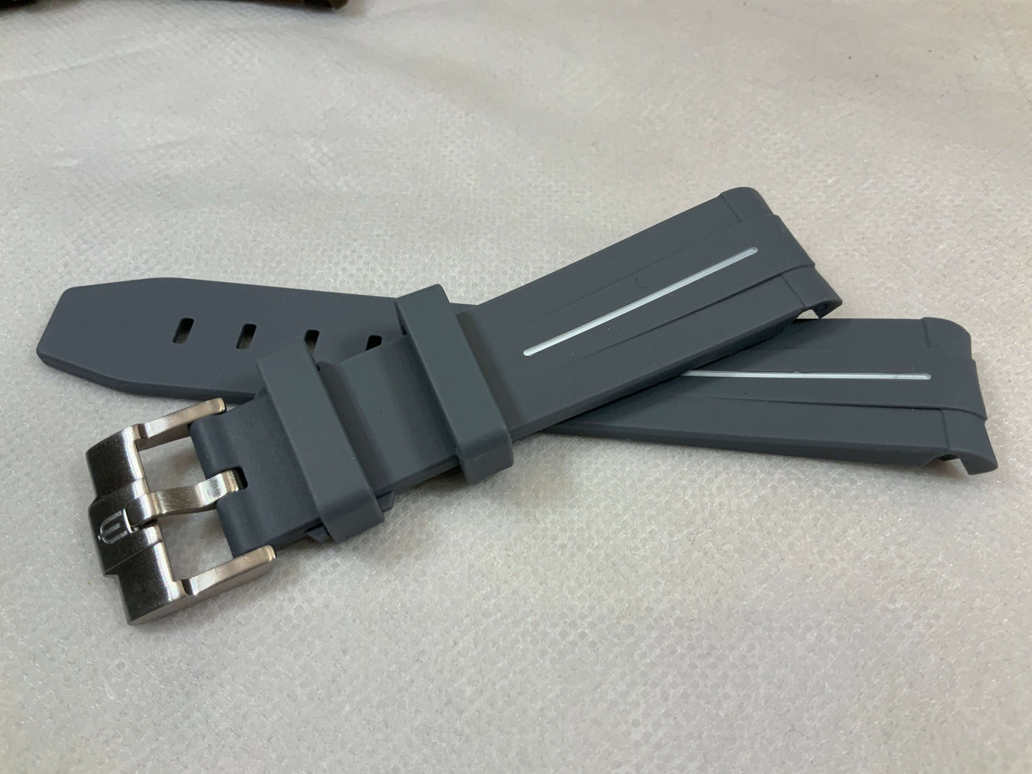 Cinturini silicone avvolgenti LUXY da 20mm (esempio per Omega x Swatch)
