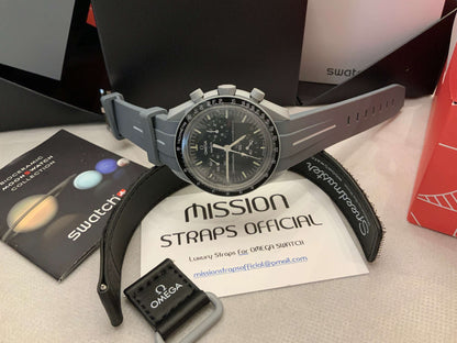 Cinturini silicone avvolgenti LUXY da 20mm (esempio per Omega x Swatch)