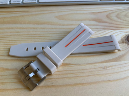 Cinturini silicone avvolgenti LUXY da 20mm (esempio per Omega x Swatch)